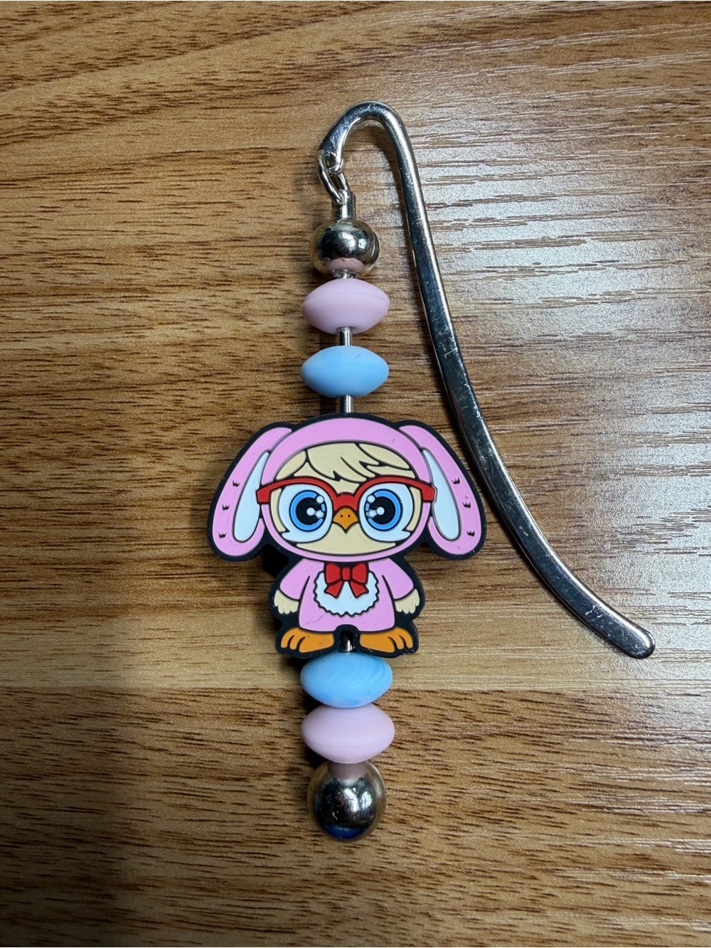 A Christmas Story, Ralphie Bunny beaded Bookmark
